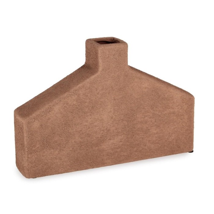 VASO HELMUT BASSO TERRACOTTA H.23
